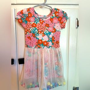 Dot dot smile toddler girl dress